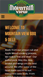 Mobile Screenshot of mtnviewbbq.com